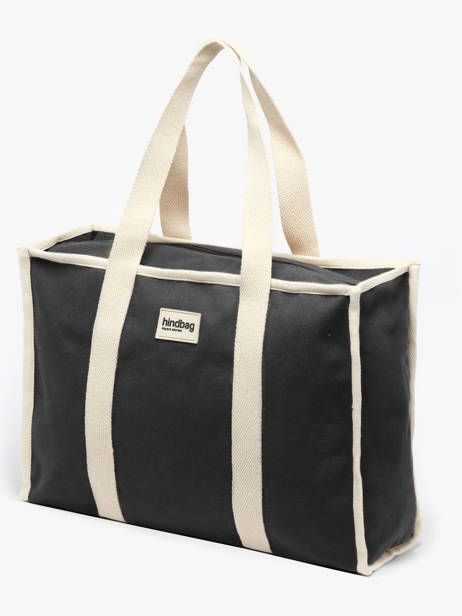 Schoudertas Best Seller Katoen Hindbag Zwart best seller OSCAR ander zicht 1